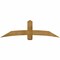 Ekena Millwork Bellingham Rough Sawn Timber Gable Bracket, Western Red Cedar, 72"W x 21"H x 6"D x 6"F, 7/12 Pitch GBW072X21X0606BEL00RWR - alternate 1